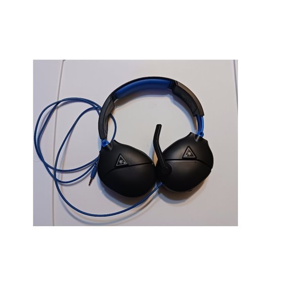 Black & Blue Turtle Beach Recon 70 Multiplatform Wired Gaming Headset - Picture 4 of 8